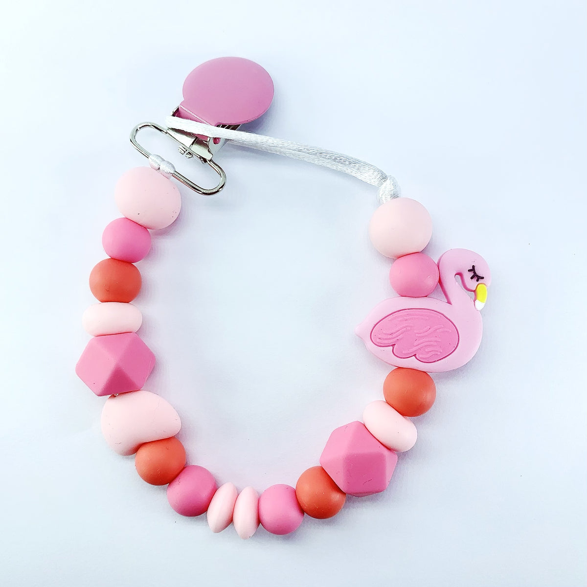 Flamingo pacifier hot sale