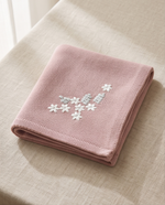 Load image into Gallery viewer, Floral Embroidered Blanket
