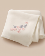 Load image into Gallery viewer, Floral Embroidered Blanket
