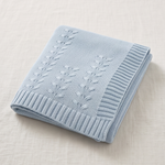 Load image into Gallery viewer, Leaf Knit Blanket
