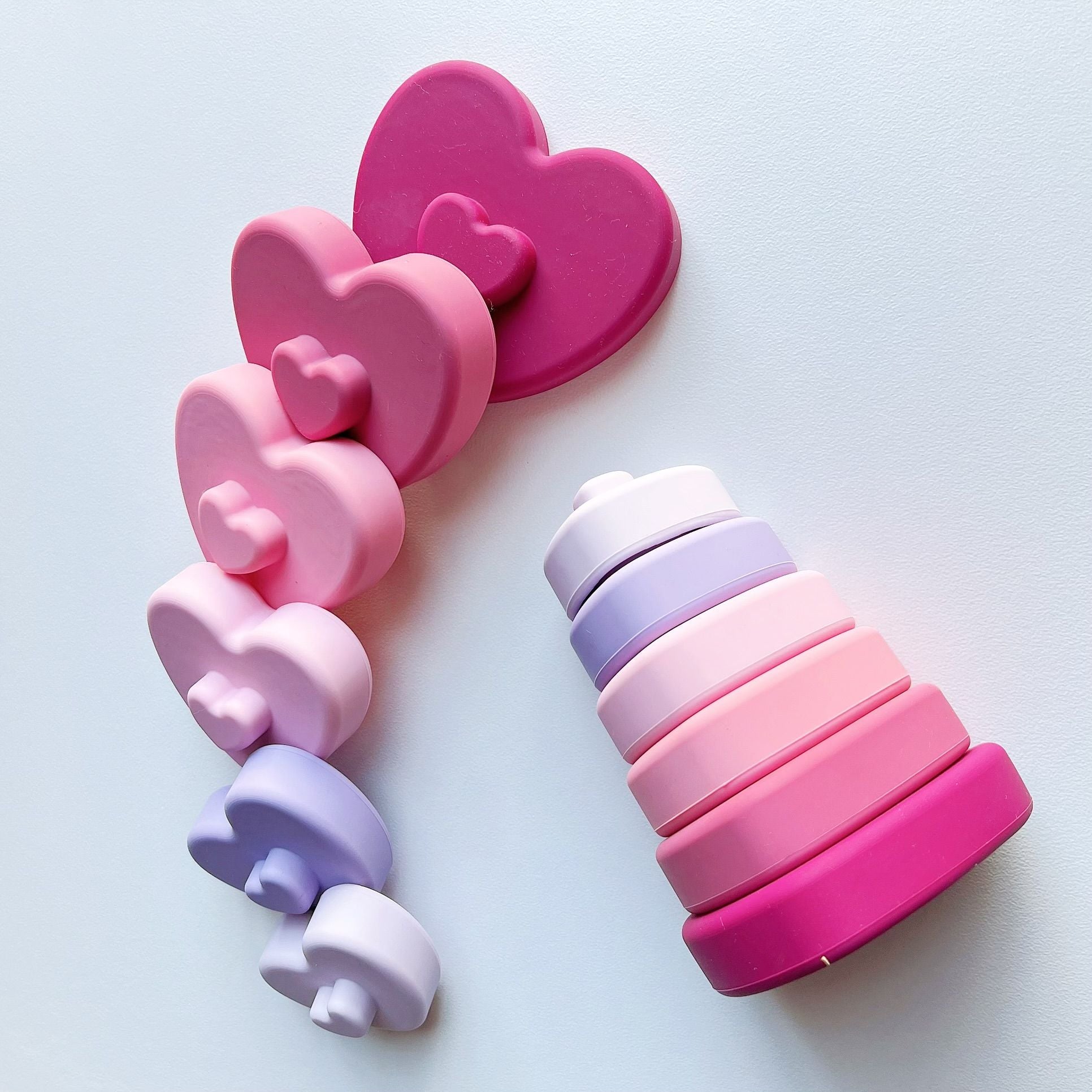 Silicone Heart Shaped Stacker