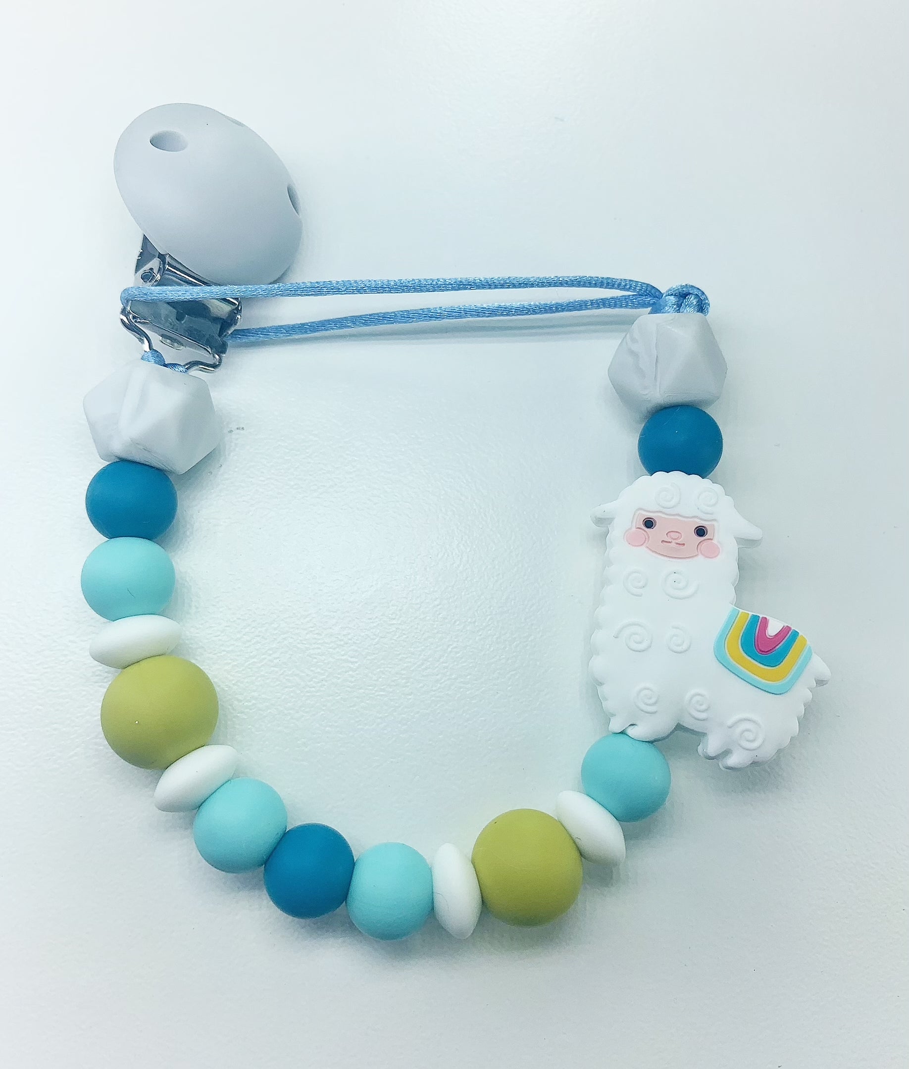 Alpaca Theme Pacifier chain