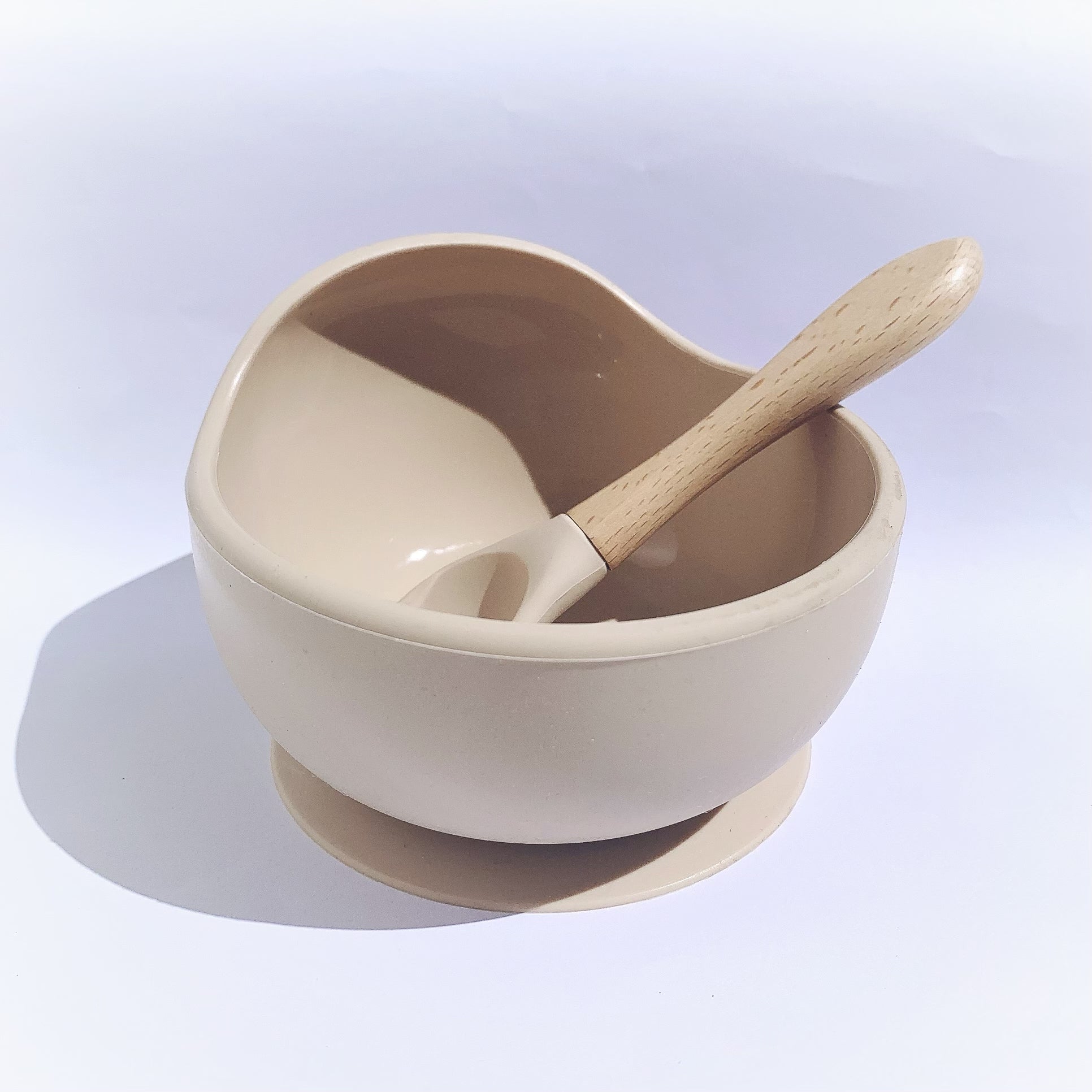 Silicone bowl & spoon set