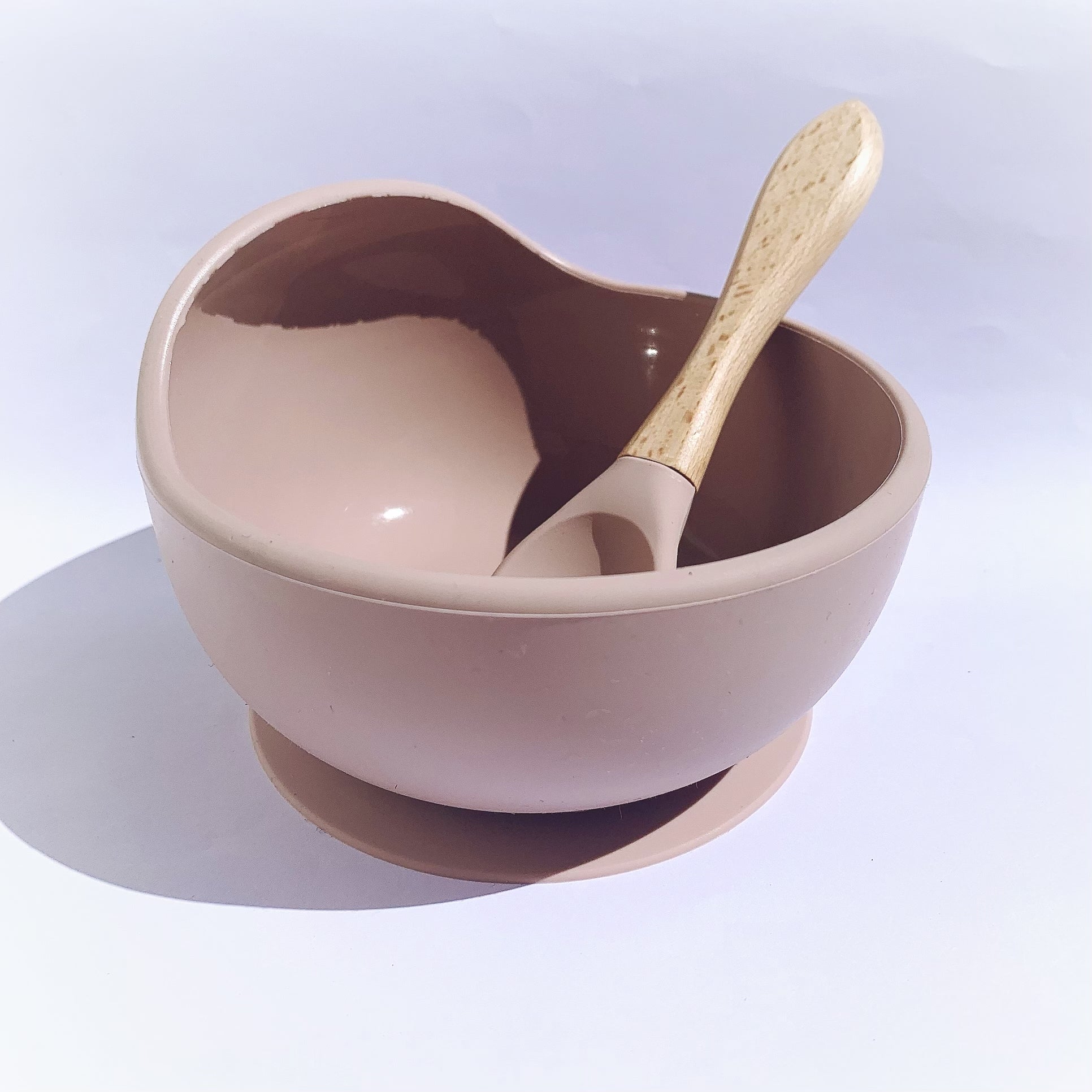 Silicone bowl & spoon set