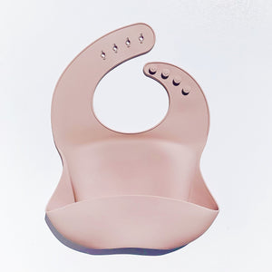 Non-Printed Silicone Bucket Bibs