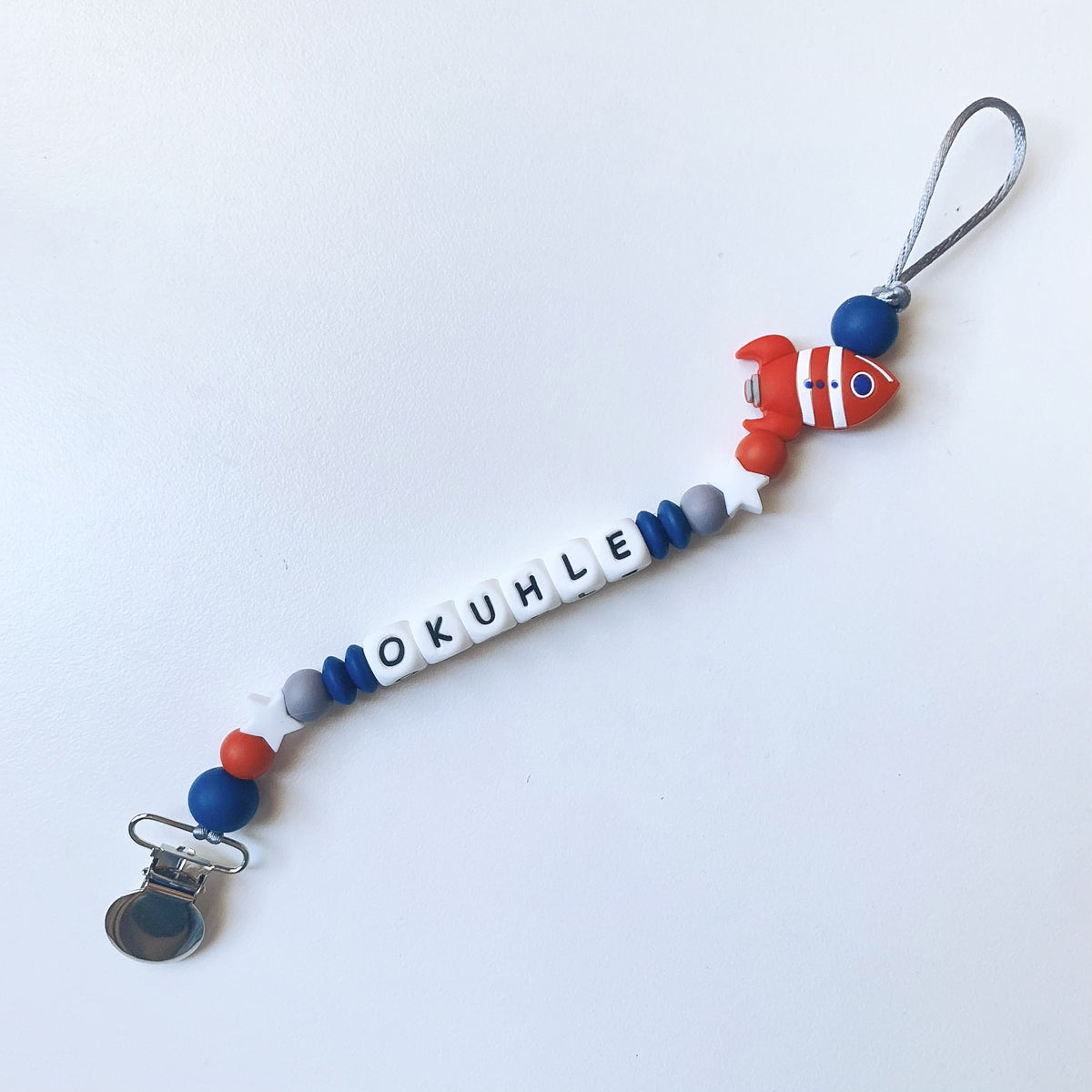 Rocket Pacifier chain – TheCuteLab.SA