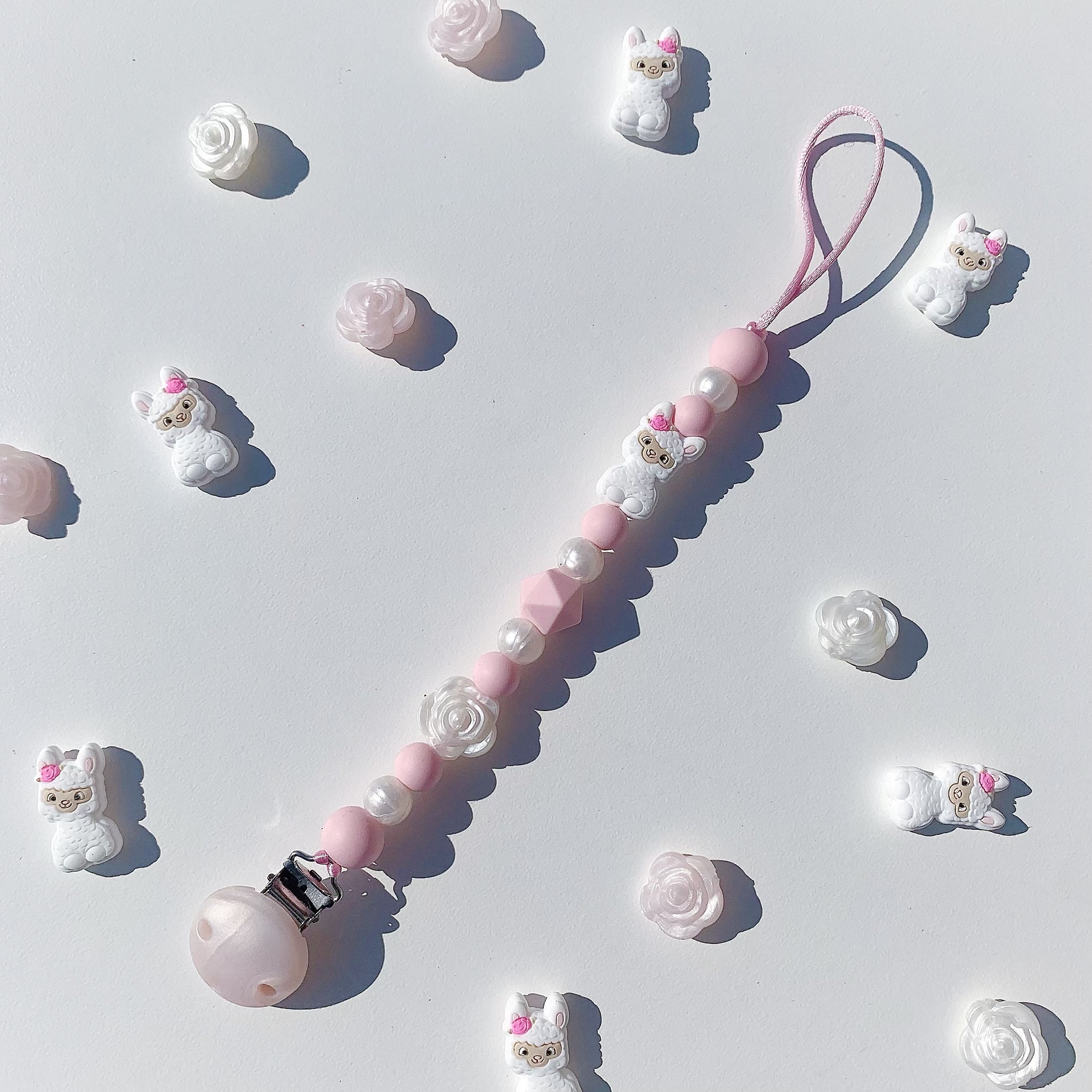 Little Lamb Pacifier Chain