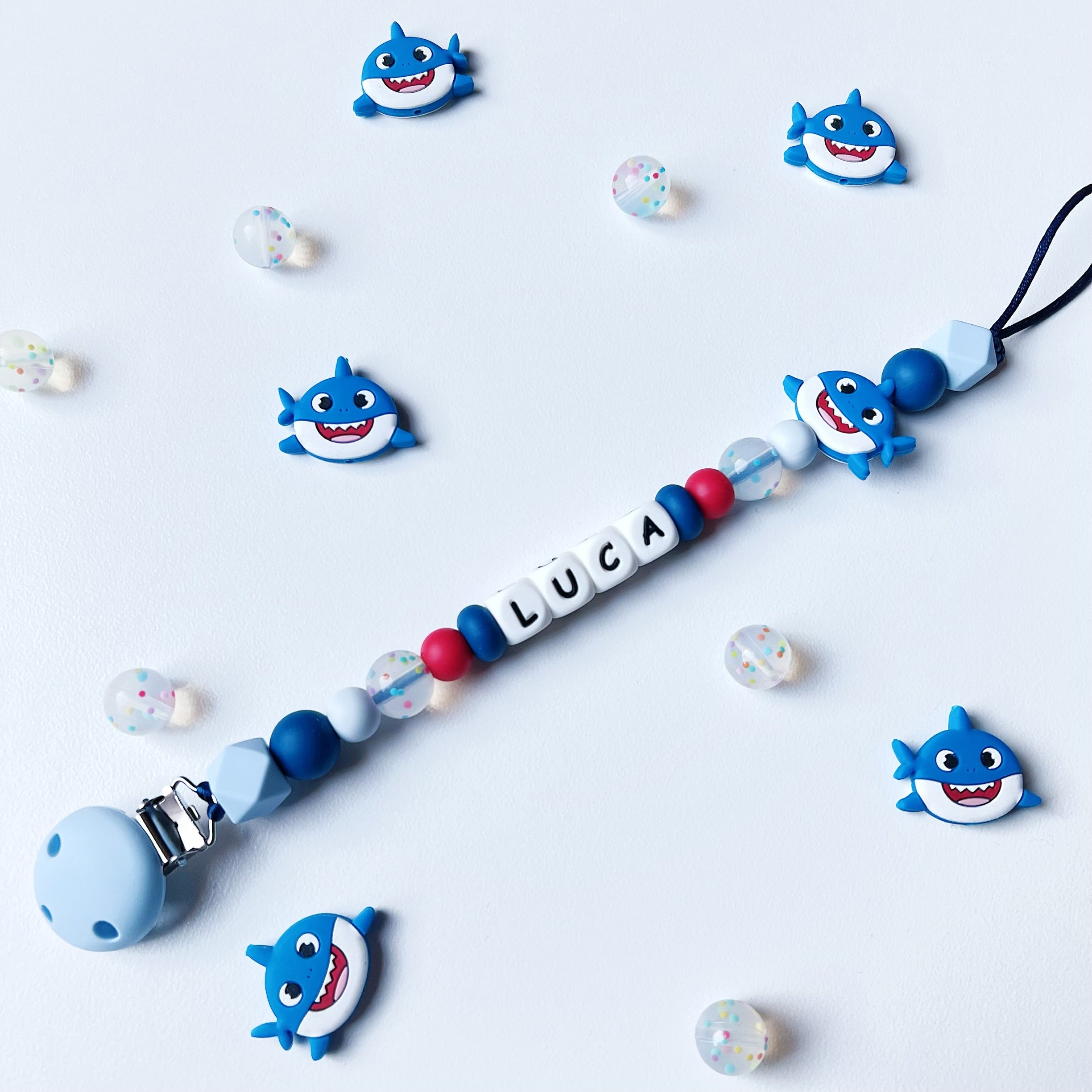 Baby Shark Pacifier Chain